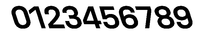 UniforaStandard SemiboldRetalic Instance Font OTHER CHARS