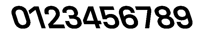 UniforaStandard SemiboldRetalic Font OTHER CHARS