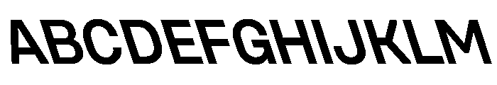 UniforaStandard SemiboldRetalic Font UPPERCASE