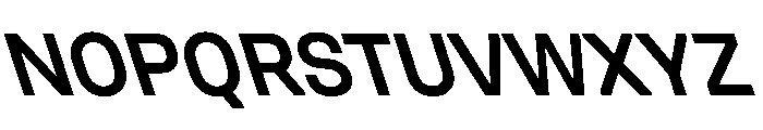 UniforaStandard SemiboldRetalic Font UPPERCASE