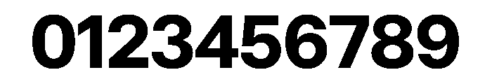 UniversalSansDisplay Bold Font OTHER CHARS
