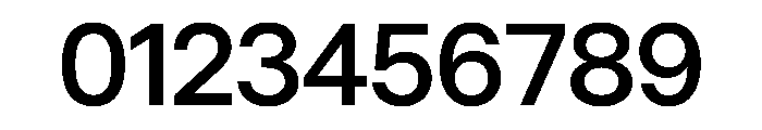 UniversalSansDisplay Medium Font OTHER CHARS