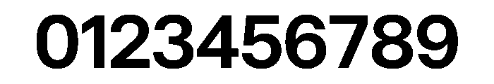UniversalSansDisplay SemiBold Font OTHER CHARS