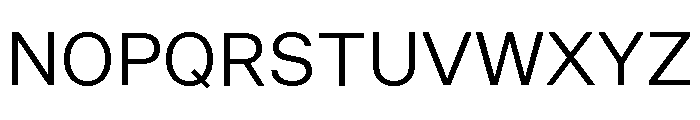 UntitledSansVF Roman Font UPPERCASE