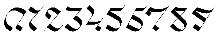 Unzyale Medium Font OTHER CHARS