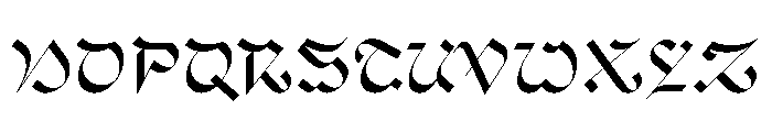 Unzyale Medium Font UPPERCASE