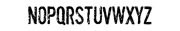Unboring Regular Font UPPERCASE