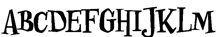 Uncle Stinky Bold Font UPPERCASE