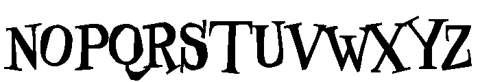 Uncle Stinky Bold Font UPPERCASE