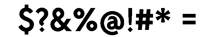Underground Bold Font OTHER CHARS