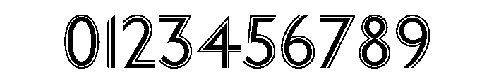 Underground Engraved Font OTHER CHARS