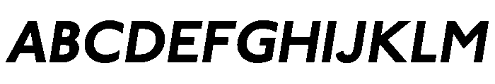 Underground Extra Bold Italic Font UPPERCASE