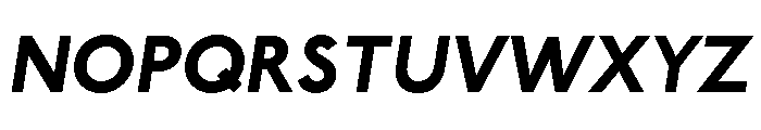 Underground Extra Bold Italic Font UPPERCASE
