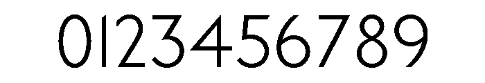 Underground Light Font OTHER CHARS