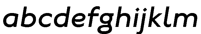 Underground Medium Italic FONT