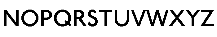 Underground Medium Font UPPERCASE