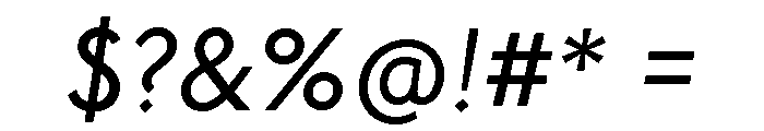 Underground Regular Italic Font OTHER CHARS