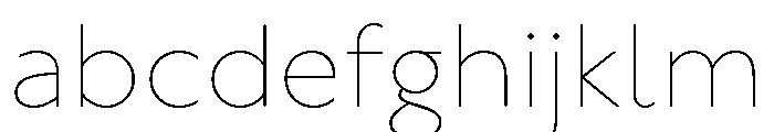 Underground Thin FONT