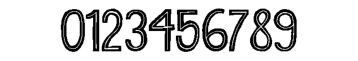 Undersong Inline Font OTHER CHARS