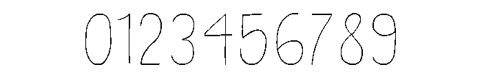 Undersong Line Font OTHER CHARS