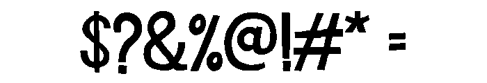 Undersong Solid Font OTHER CHARS