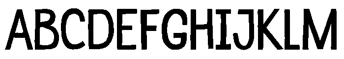 Undersong Solid Font UPPERCASE