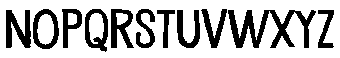 Undersong Solid Font UPPERCASE