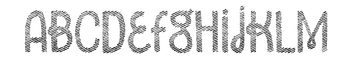 Undersong Stripes FONT