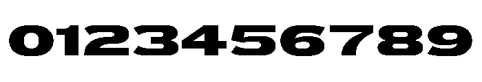 Unit Gothic 716 Font OTHER CHARS