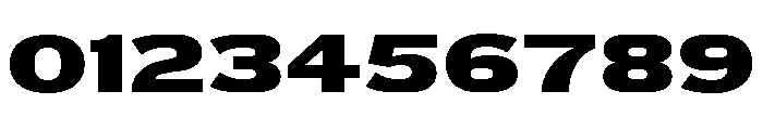 Unit Gothic 717 Font OTHER CHARS