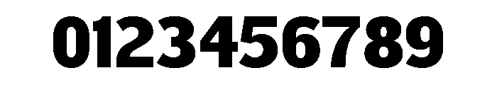 Unit Gothic 719 Font OTHER CHARS