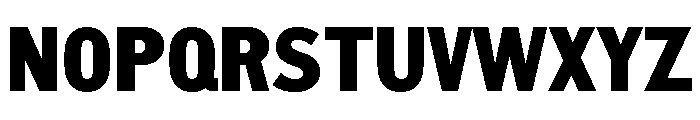 Unit Gothic 719 Font UPPERCASE
