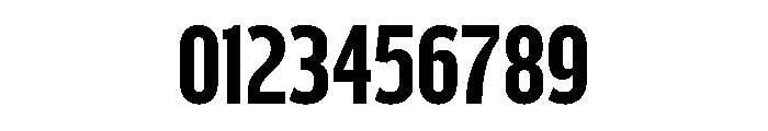 Unit Gothic 720 Font OTHER CHARS