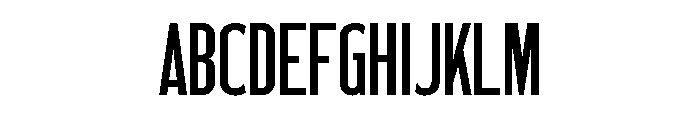 Unit Gothic 721 Font UPPERCASE