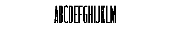 Unit Gothic 722 Font UPPERCASE