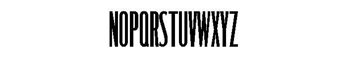 Unit Gothic 722 Font UPPERCASE
