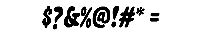 Unpack Fast Font OTHER CHARS