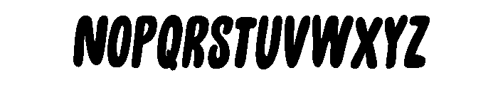 Unpack Fast Font UPPERCASE