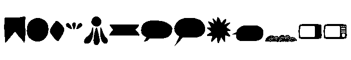 Unpack Goods Font UPPERCASE