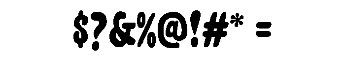Unpack Regular Font OTHER CHARS
