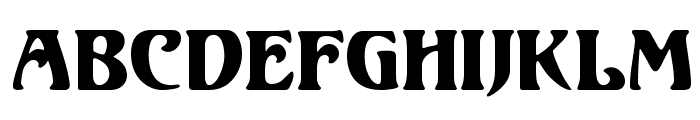 Unicorn Regular Font LOWERCASE