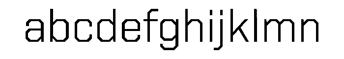 United Sans Regular Light Font LOWERCASE