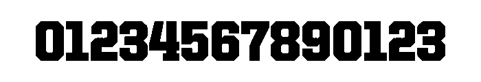 United Serif Semi Condensed Black Font OTHER CHARS