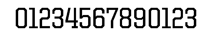 United Serif Semi Condensed Medium Font OTHER CHARS