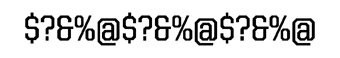 United Serif Semi Condensed Medium Font OTHER CHARS