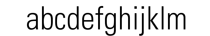 UniversLTStd-LightCn Font LOWERCASE