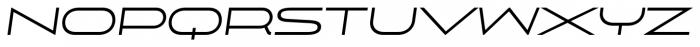 Uomo Wide Italic Font LOWERCASE