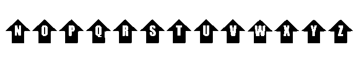Up Down Regular Font UPPERCASE