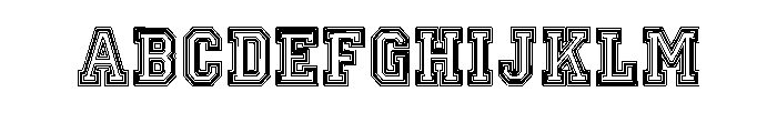 Upscale Project Regular Font UPPERCASE