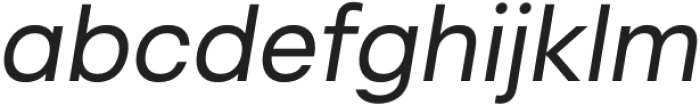 UpMax Regular Italic otf (400) Font LOWERCASE